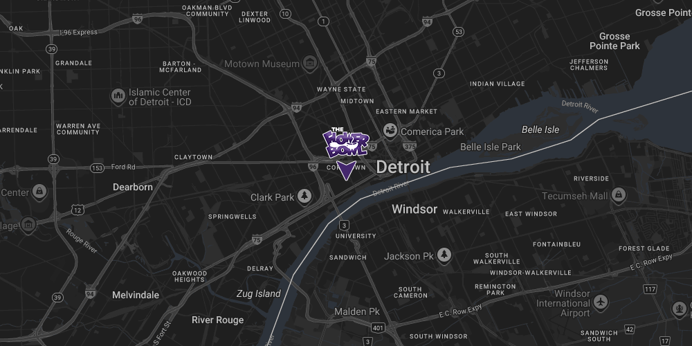 Flower Bowl Corktown Map
