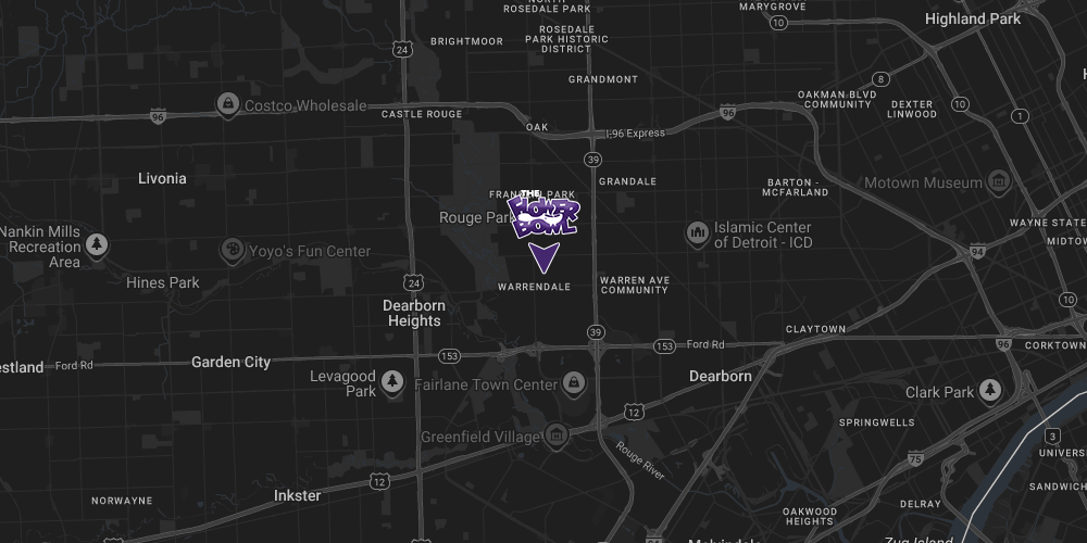 Flower Bowl Detroit Map