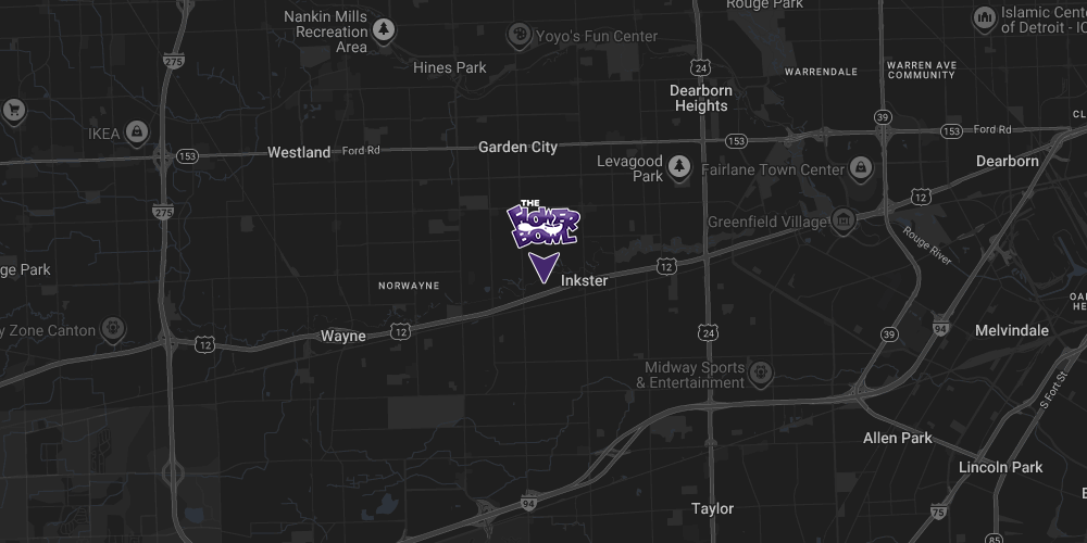 Flower Bowl Michigan Ave - Inkster Map